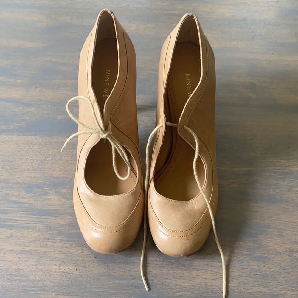 Nine West heels. Worn once.